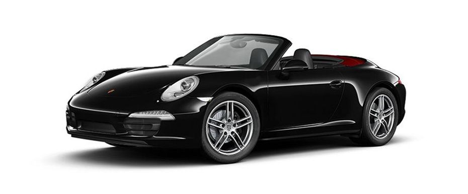 Porsche 911 Carrera 4 Cabriolet Black