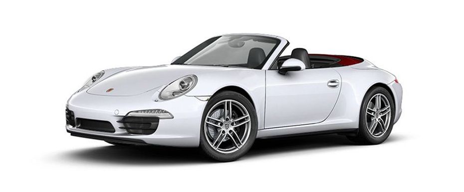 Porsche 911 Carrera 4 Cabriolet Carrara White Metallic
