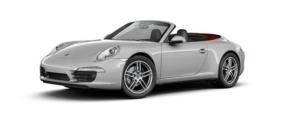 Porsche 911 Carrera 4 Cabriolet Gt Silver Metallic