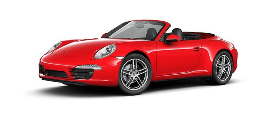 Porsche 911 Carrera 4 Cabriolet Guards Red