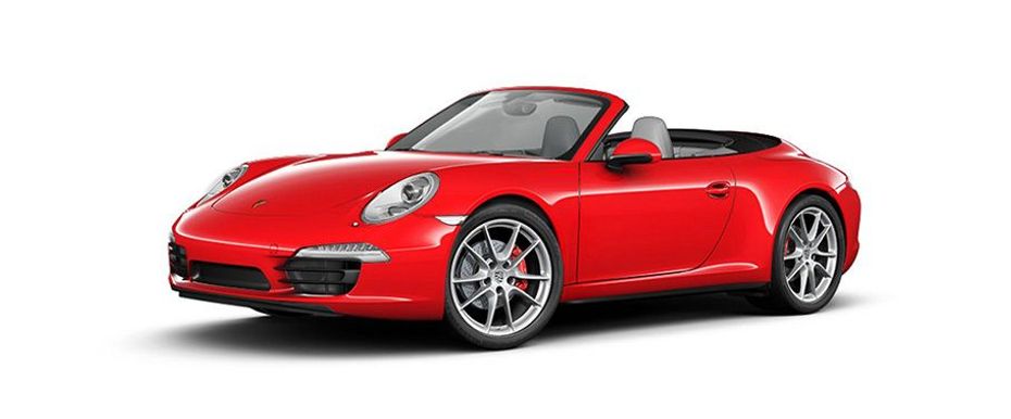 Porsche 911 Carrera 4S Cabriolet Guards Red