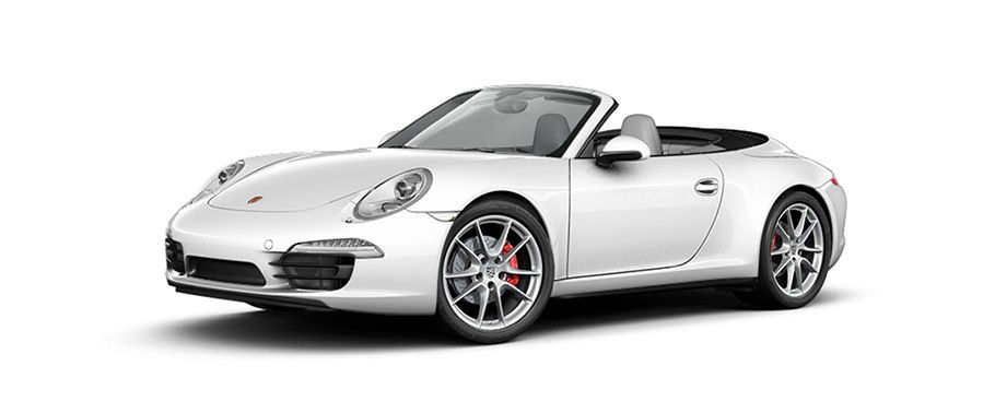 Porsche 911 Carrera 4S Cabriolet White