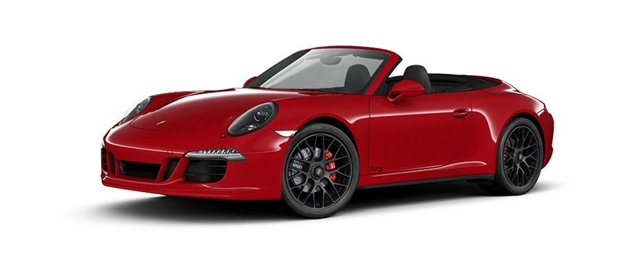Porsche 911 Carrera 4 GTS Cabriolet Carmine Red