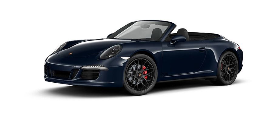 Porsche 911 Carrera 4 GTS Cabriolet Dark Blue Metallic