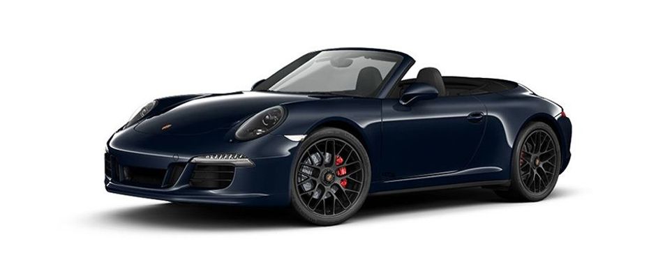 Porsche 911 Carrera 4 GTS Cabriolet Dark Blue Metallic