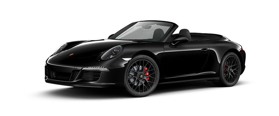 Porsche 911 Carrera 4 GTS Cabriolet Jet Black Metallic
