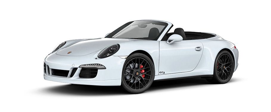 Porsche 911 Carrera 4 GTS Cabriolet Rhodium Silver Metallic