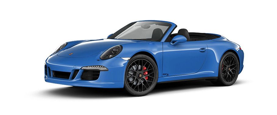 Porsche 911 Carrera 4 GTS Cabriolet Sapphire Blue Metallic