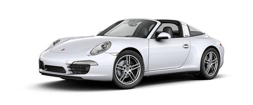 Porsche 911 Targa 4 Carrara White Metallic