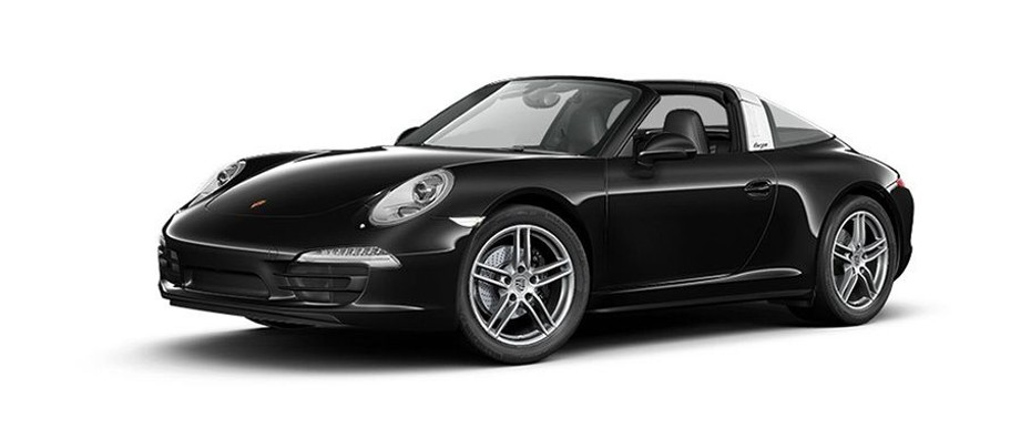 Porsche 911 Targa 4 Jet Black Metallic