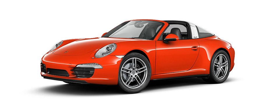 Porsche 911 Targa 4 Lava Orange