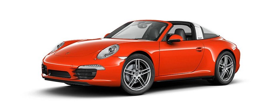 Porsche 911 Targa 4 Lava Orange
