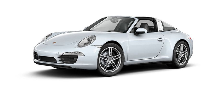 Porsche 911 Targa 4 Rhodium Silver Metallic