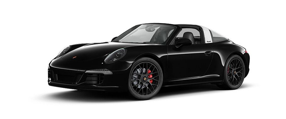 Porsche 911 Targa 4 GTS Black
