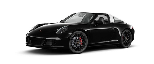 Porsche 911 Targa 4 GTS Black