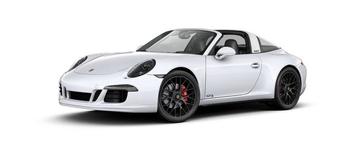 Porsche 911 Targa 4 GTS Carrara White Metallic
