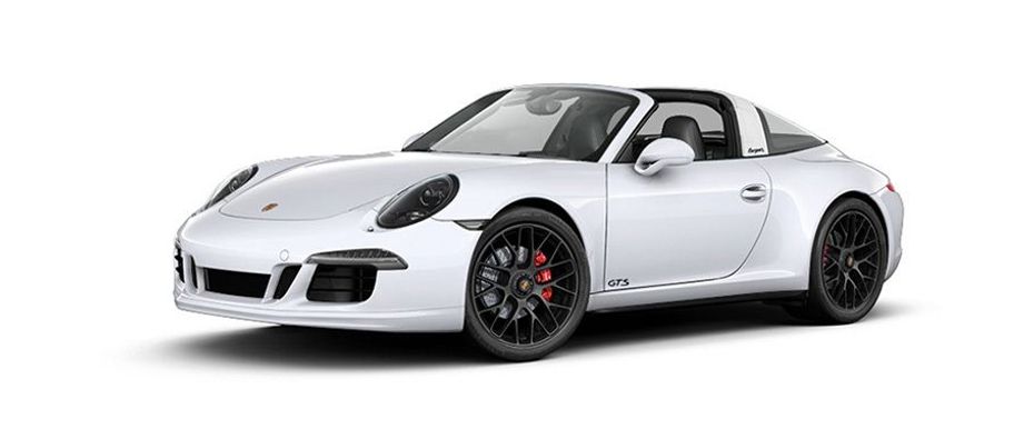 Porsche 911 Targa 4 GTS Carrara White Metallic