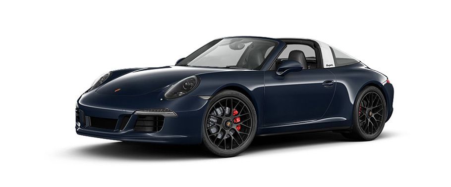 Porsche 911 Targa 4 GTS Dark Blue Metallic
