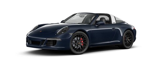 Porsche 911 Targa 4 GTS Dark Blue Metallic