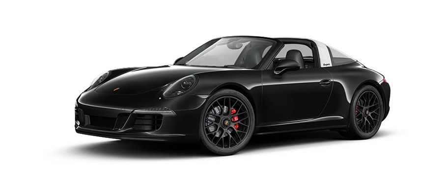Porsche 911 Targa 4 GTS Jet Black Metallic