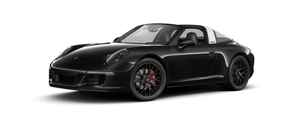 Porsche 911 Targa 4 GTS Jet Black Metallic