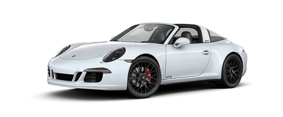 Porsche 911 Targa 4 GTS Rhodium Silver Metallic