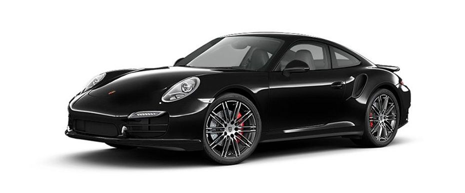 Porsche 911 Turbo Black