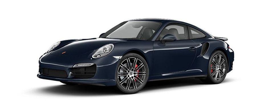 Porsche 911 Turbo Dark Blue Metallic
