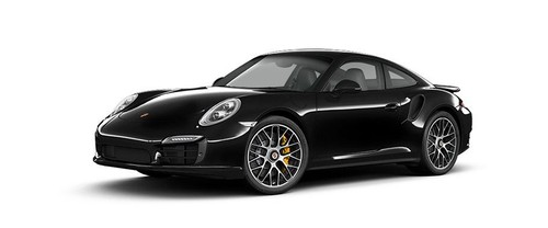 Porsche 911 Turbo S Black