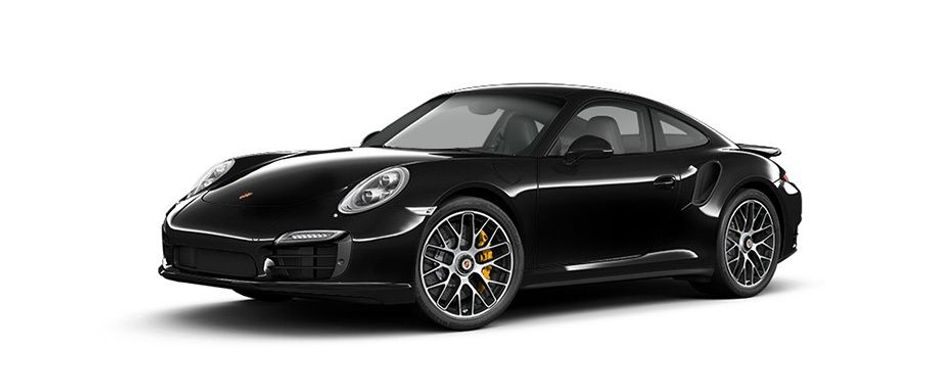 Porsche 911 Turbo S Black