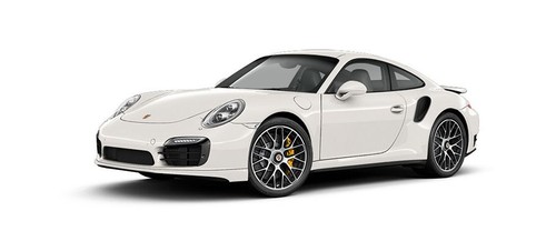 Porsche 911 Turbo S Carrara White Metallic