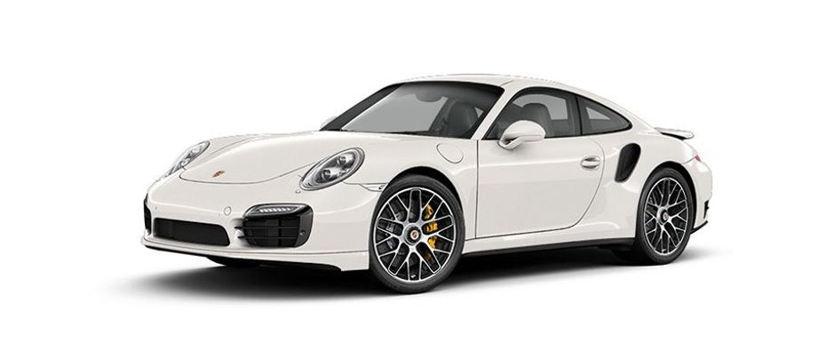 Porsche 911 Turbo S Carrara White Metallic