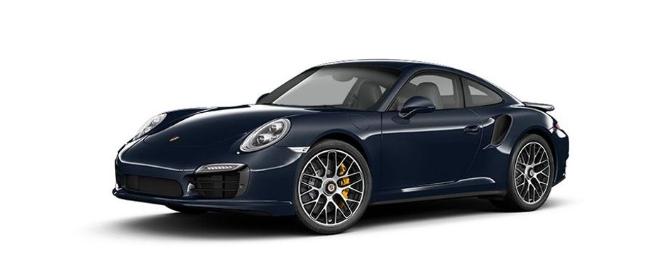 Porsche 911 Turbo S Dark Blue Metallic
