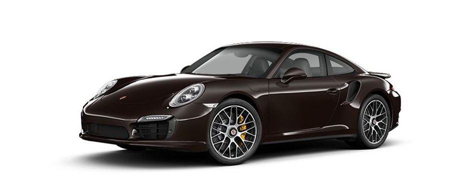 Porsche 911 Turbo S Mahogany Metallic