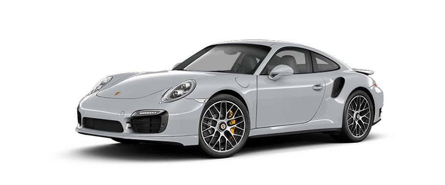 Porsche 911 Turbo S Rhodium Silver Metallic