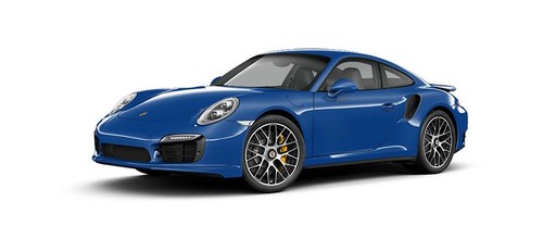 Porsche 911 Turbo S Sapphire Blue Metallic