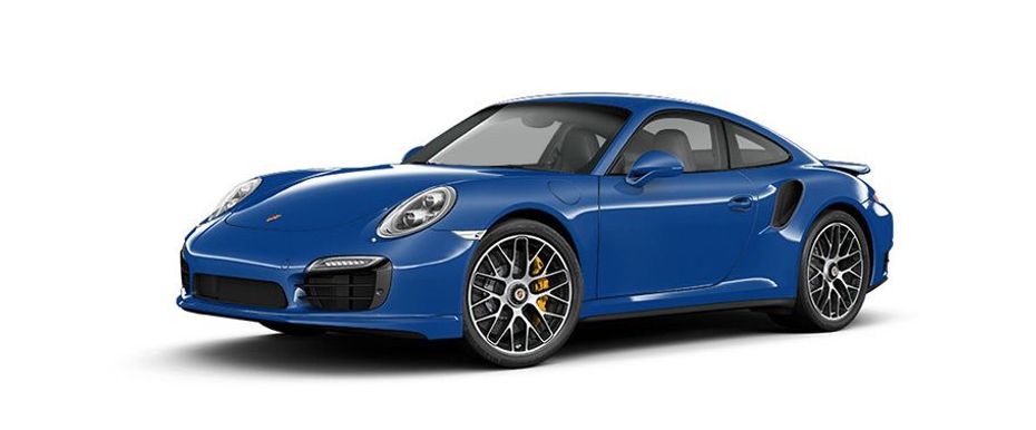 Porsche 911 Turbo S Sapphire Blue Metallic