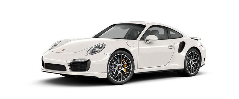 Porsche 911 Turbo S White