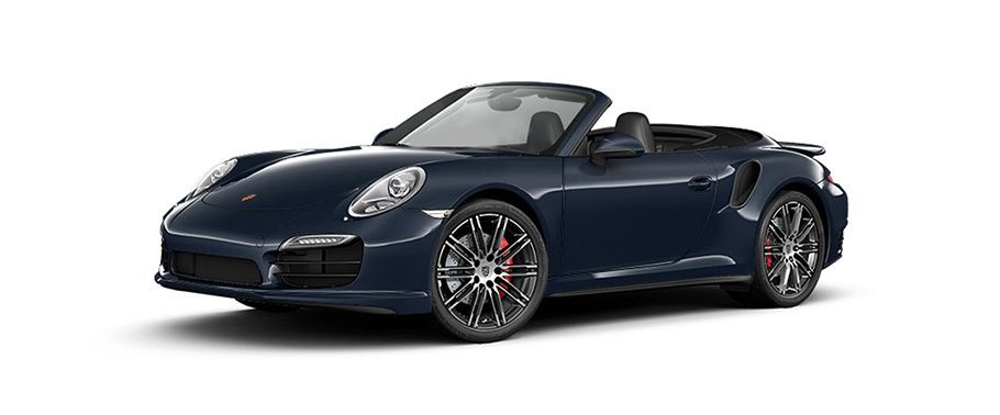 Porsche 911 Turbo Cabriolet Dark Blue Metallic