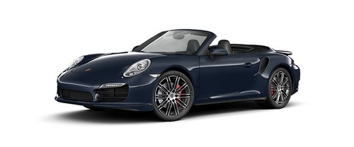 Porsche 911 Turbo Cabriolet Dark Blue Metallic
