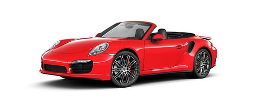 Porsche 911 Turbo Cabriolet Guards Red