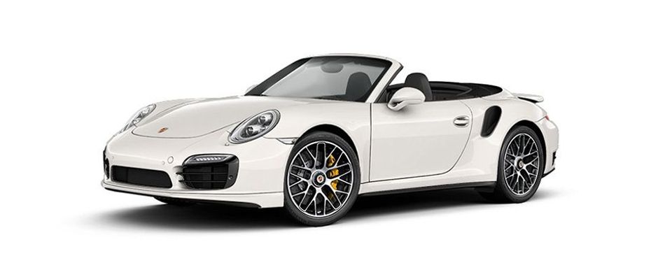 Porsche 911 Turbo S Cabriolet Carrara White Metallic
