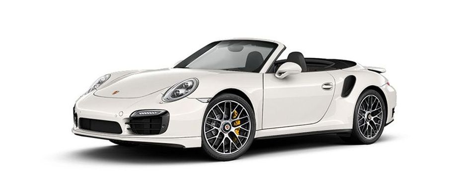 Porsche 911 Turbo S Cabriolet White