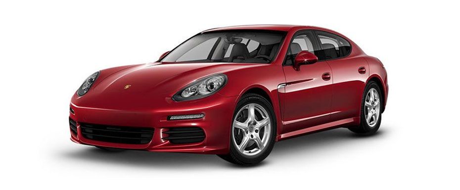 Porsche Panamera Diesel Ruby Red Metallic