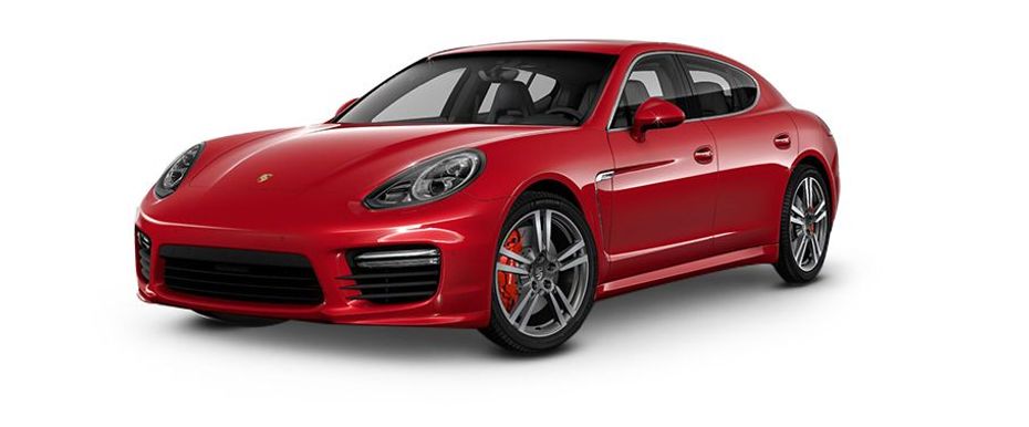 Porsche Panamera Turbo Carmine Red