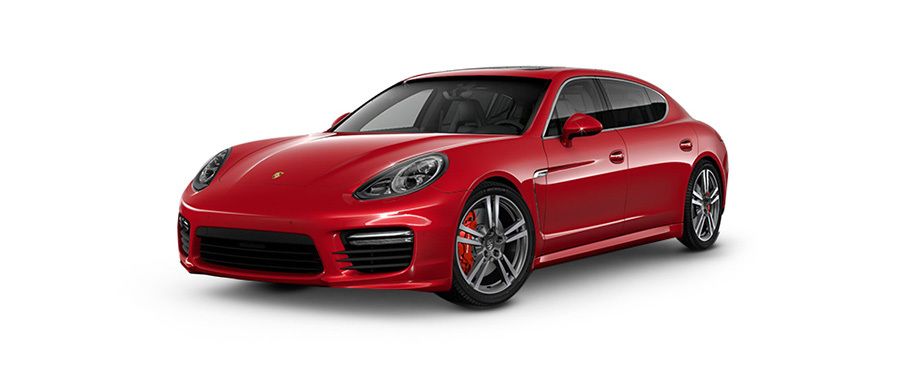 Porsche Panamera Turbo Executive Carmine Red