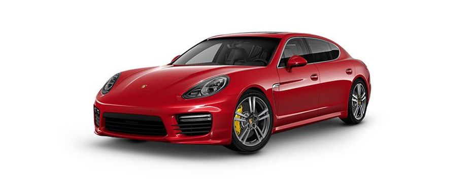 Porsche Panamera Turbo S Executive Carmine Red