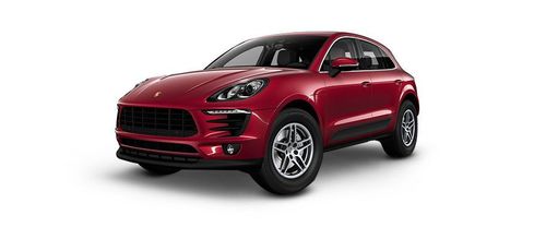 Porsche Macan S Impulse Red Metallic