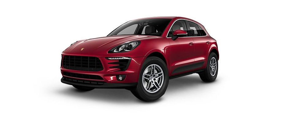Porsche Macan S Impulse Red Metallic