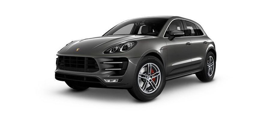Porsche Macan Turbo-2015 Agate Grey Metallic